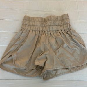 Tan Free People Shorts